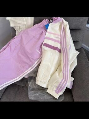 Adidad 80s Track Top And Pants Oversized Size Small Rare
